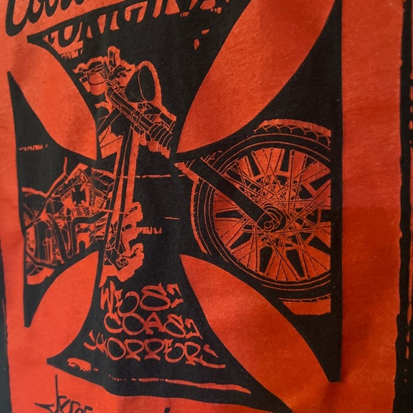 RARE Vintage West Coast Choppers x Coors Original Shirt - Picture 4 of 5